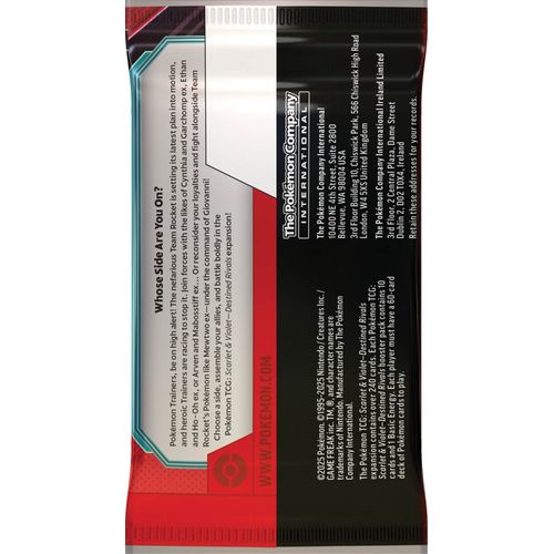 Pokémon TCG: Destined Rivals Booster Pack