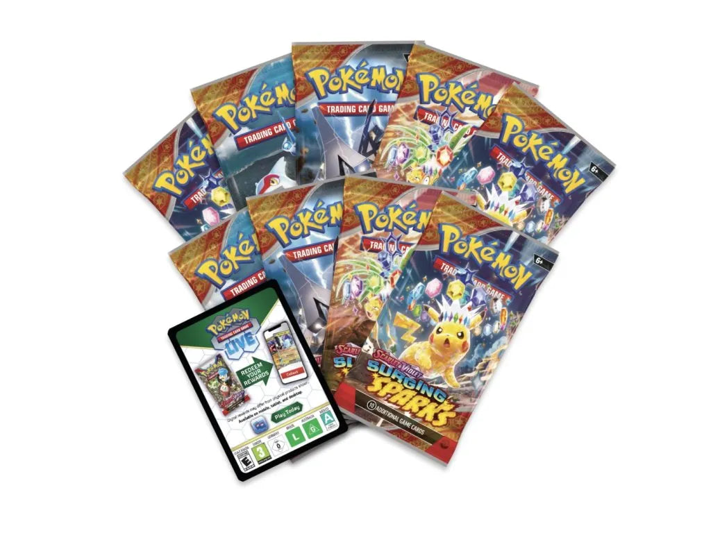 Pokémon TCG: Surging Sparks Elite Trainer Box