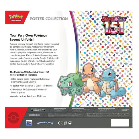 Pokémon TCG: Scarlet & Violet 151 Poster Collection