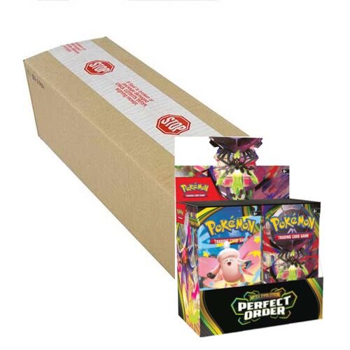 Pokémon TCG: Perfect Order Booster Box Sealed Case