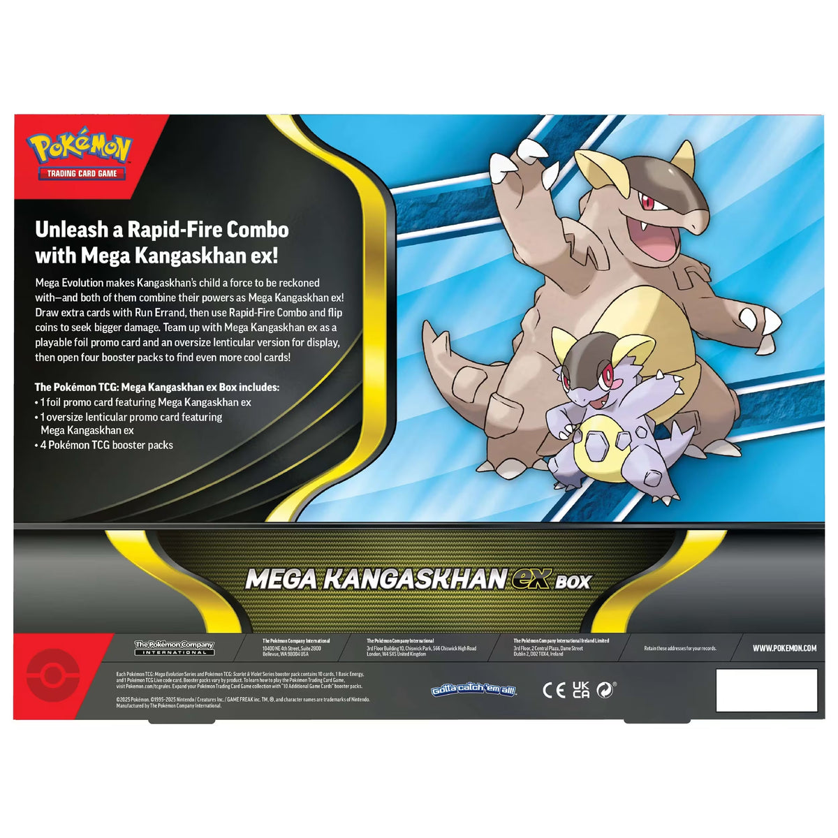 Pokémon TCG: Mega Kangaskhan ex Box