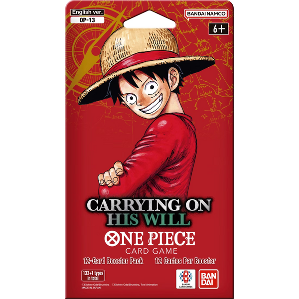 One Piece Card Game: Carrying On His Will Booster Pack OP-13