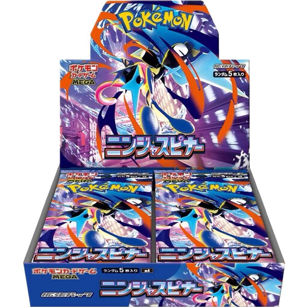 Pokémon TCG: Ninja Spinner (M4) Booster Box — Japanese
