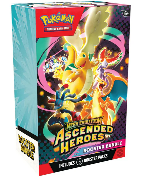 Pokémon TCG: Ascended Heroes Booster Bundle