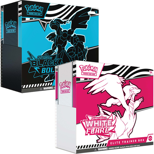Pokémon TCG: Black Bolt & White Flare Elite Trainer Box
