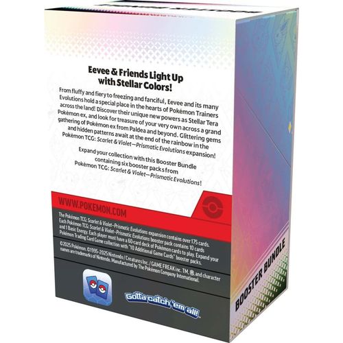 Pokémon TCG: Prismatic Evolutions Booster Bundle