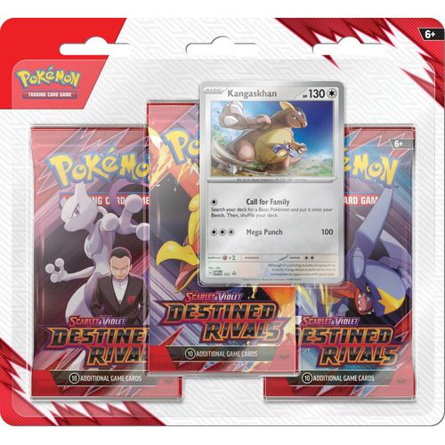 Pokémon TCG: Destined Rivals 3-Pack Blister