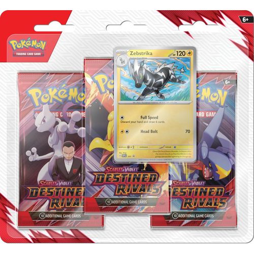 Pokémon TCG: Destined Rivals 3-Pack Blister