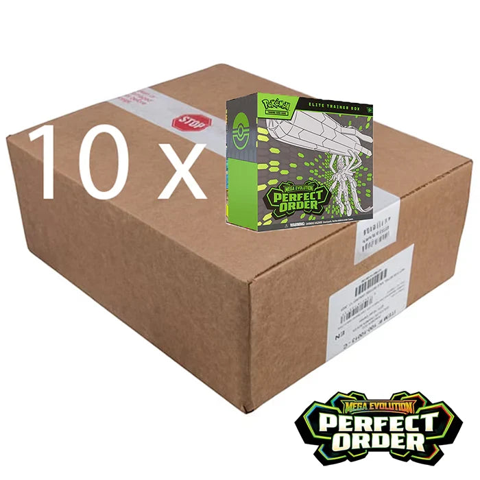 Pokémon TCG: Perfect Order ETB Sealed Case