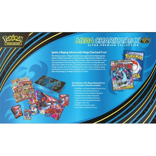 Pokémon TCG: Mega Charizard X Ultra-Premium Collection