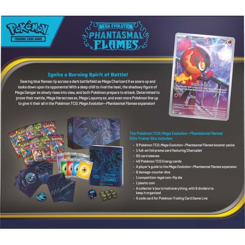 Pokémon TCG: Phantasmal Flames Elite Trainer Box