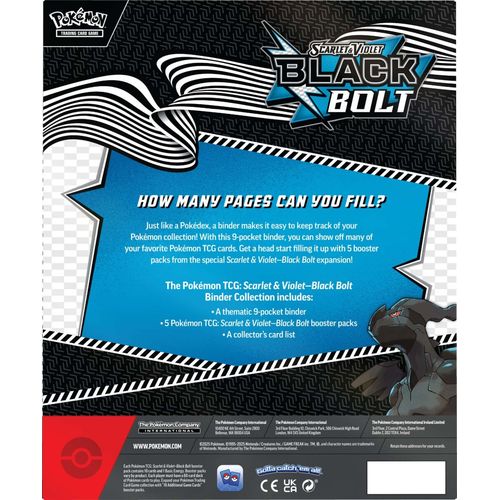 Pokémon TCG: Black Bolt Binder Collection
