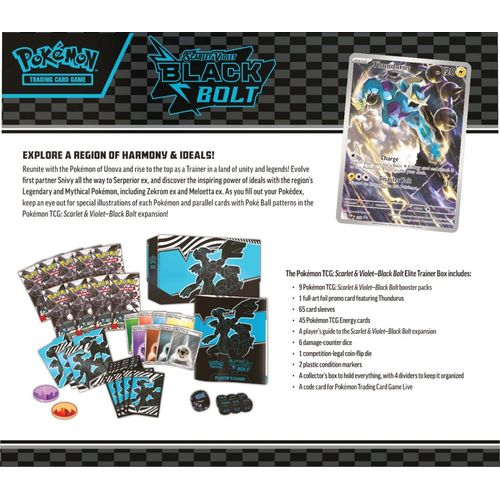 Pokémon TCG: Black Bolt Elite Trainer Box