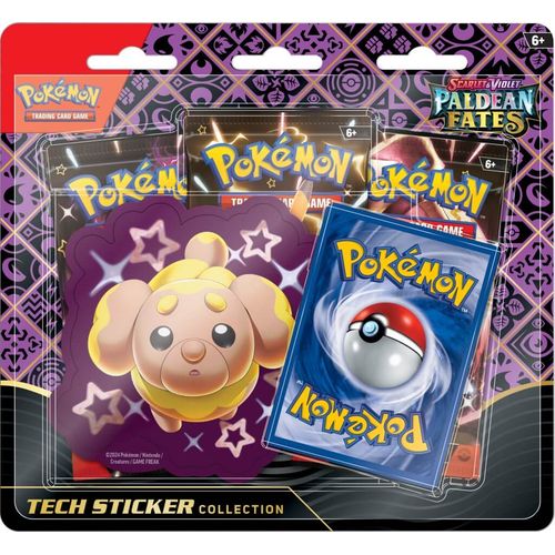 Pokémon TCG: Paldean Fates Tech Sticker Collection