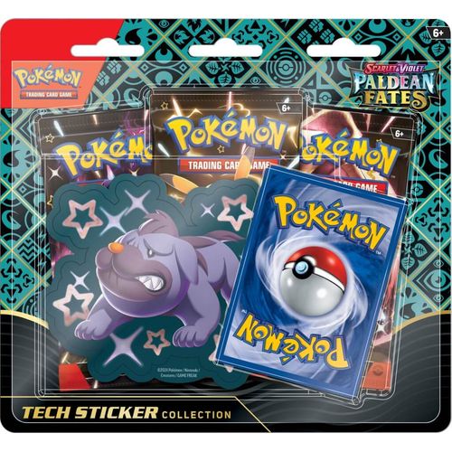 Pokémon TCG: Paldean Fates Tech Sticker Collection