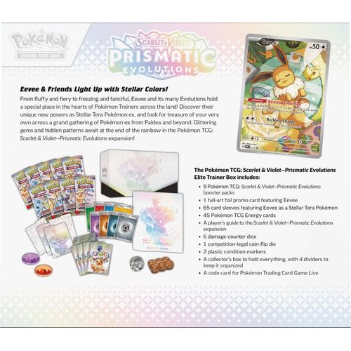 Pokémon TCG: Prismatic Evolutions Elite Trainer Box