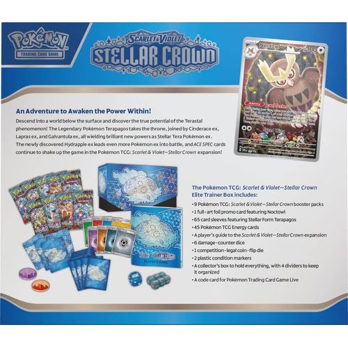Pokémon TCG: Stellar Crown Elite Trainer Box