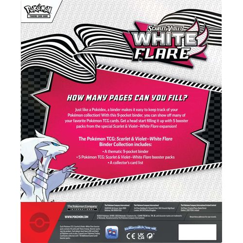 Pokémon TCG: White Flare Binder Collection