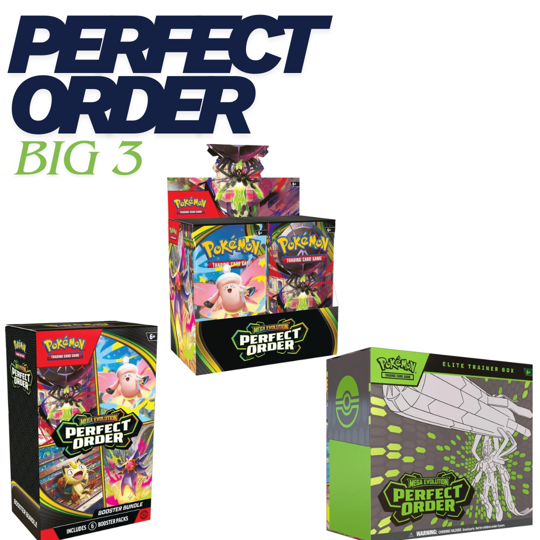 Pokémon TCG: Perfect Order Big 3 Bundle
