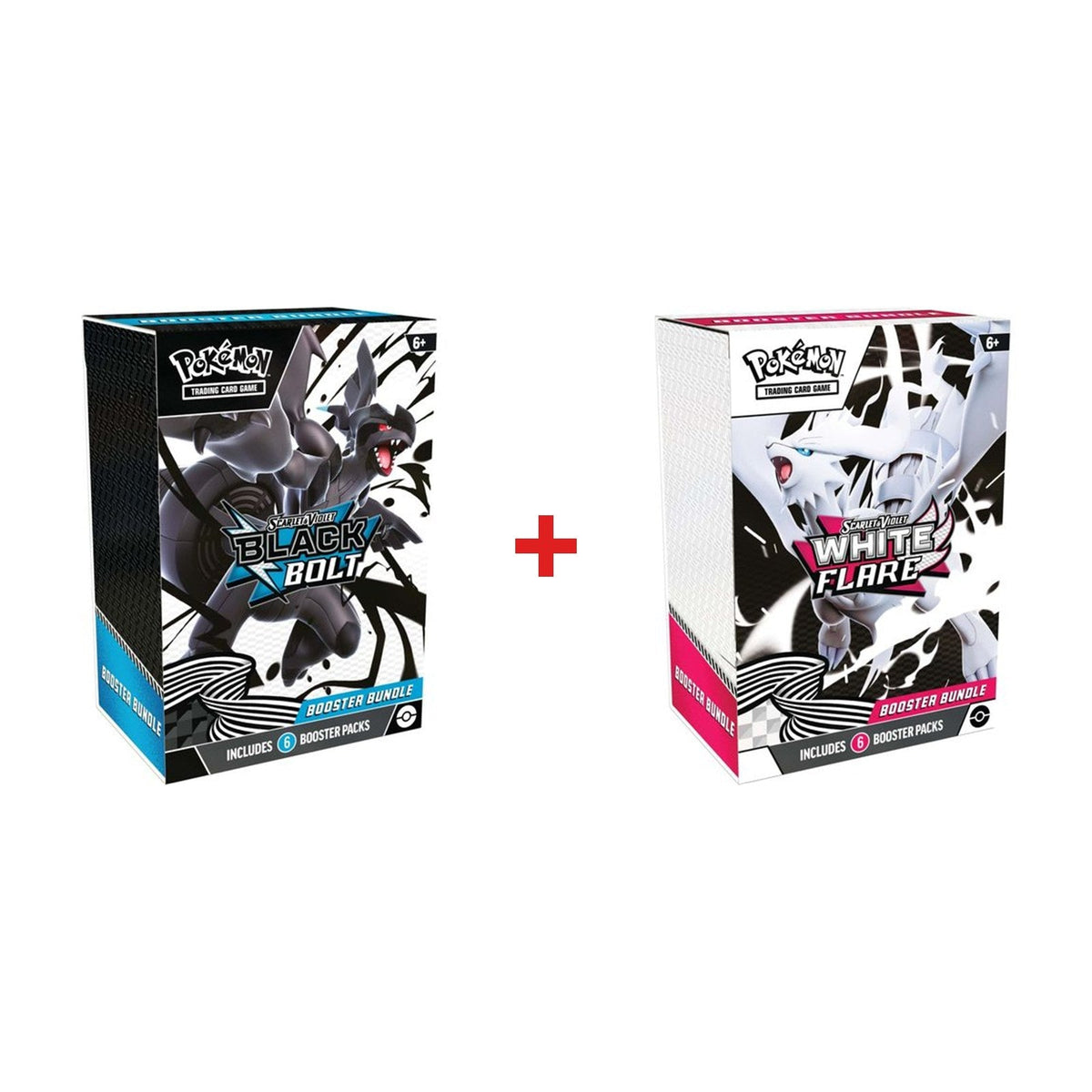 Pokémon TCG: Black Bolt + White Flare Booster Bundle Duo