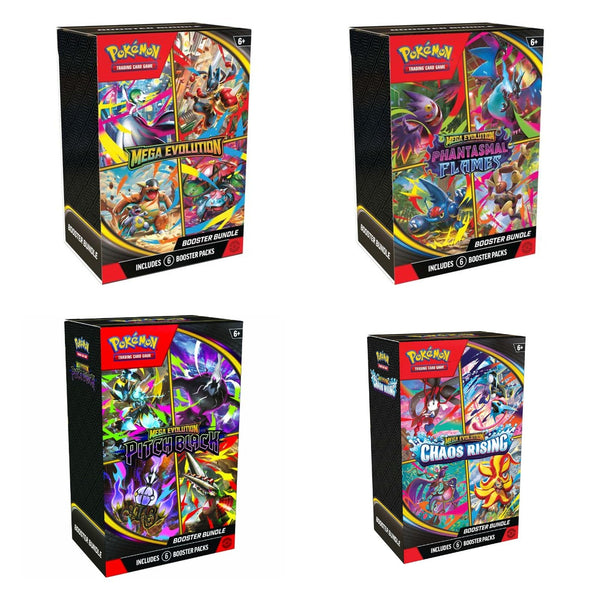 Pokémon TCG: Mega Era Booster Bundle Stack (4 Bundles)