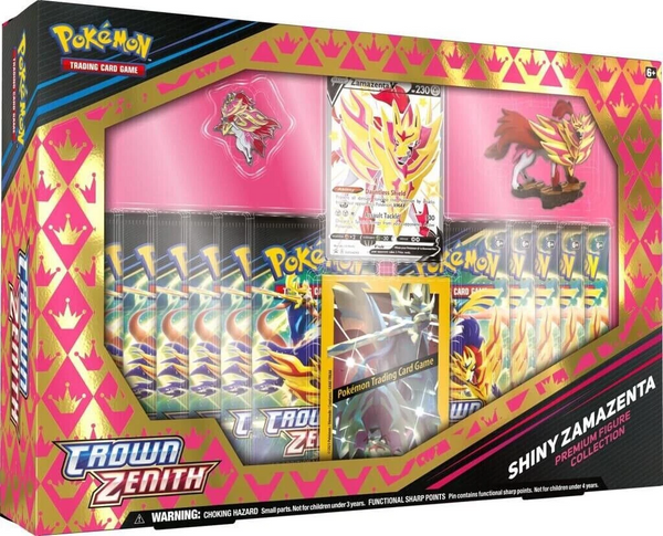 Pokémon TCG: Crown Zenith Shiny Zamazenta Figure Collection