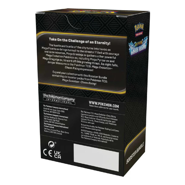 Pokémon TCG: Chaos Rising Booster Bundle