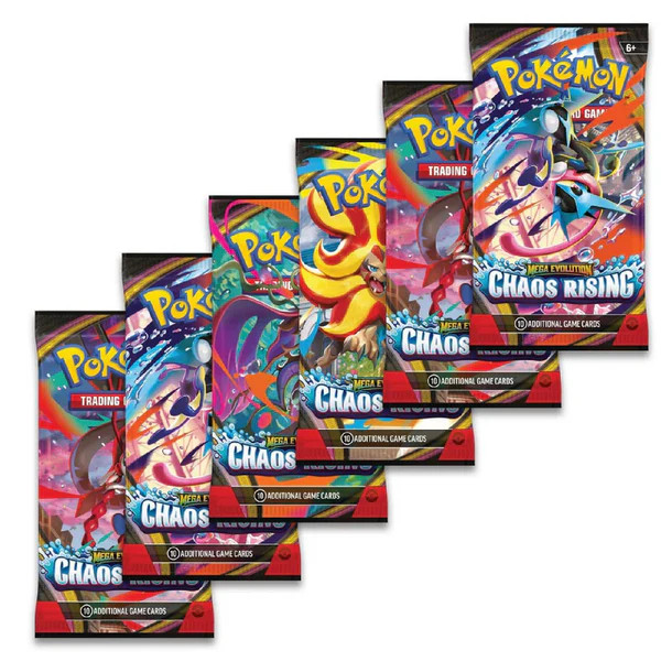 Pokémon TCG: Chaos Rising Booster Bundle