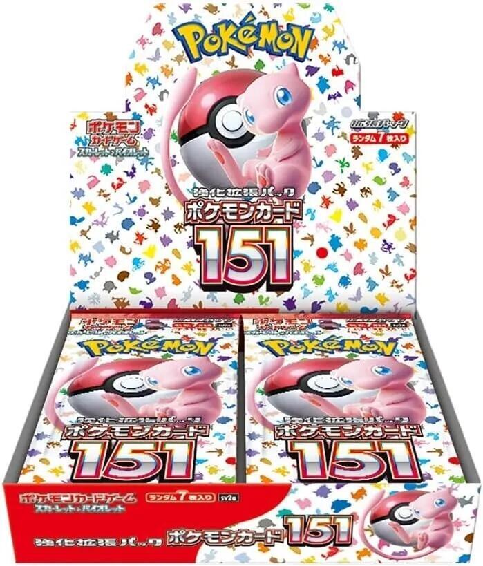 Pokémon TCG: Pokémon Card 151 (SV2a) Booster Box — Japanese