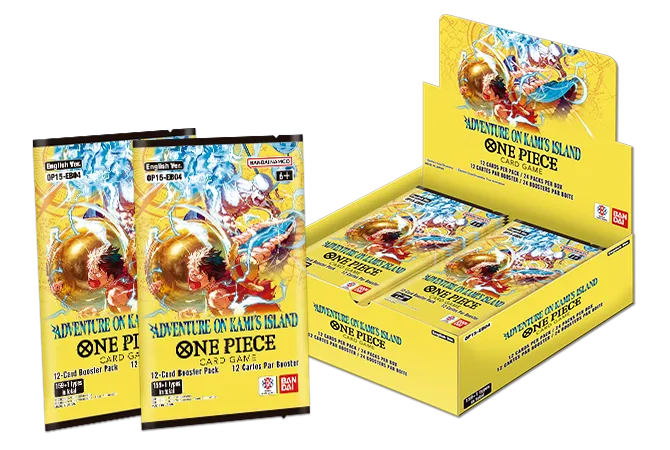 One Piece Card Game: Adventure on Kami's Island Booster Pack (OP15-EB04)