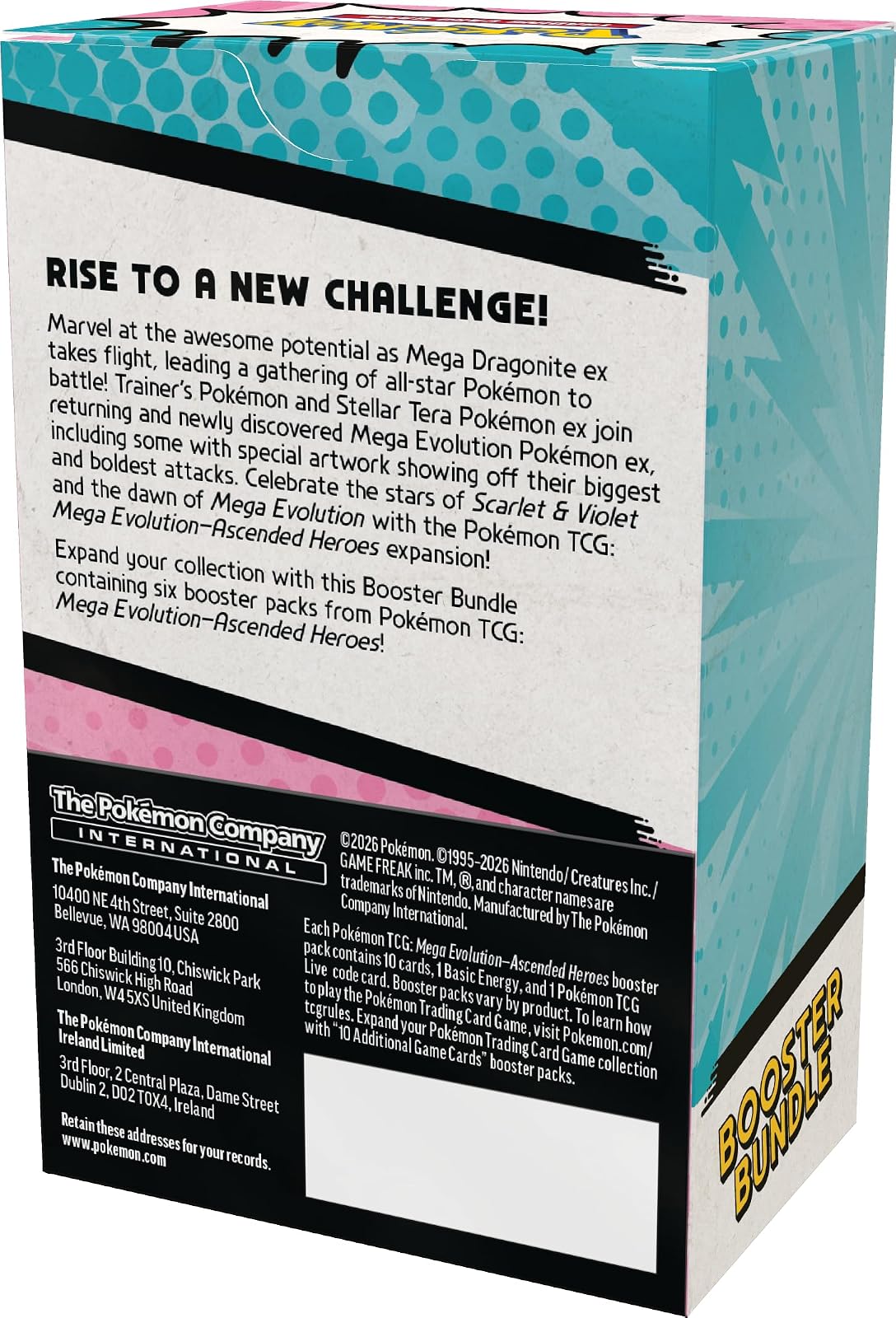 Pokémon TCG: Ascended Heroes Booster Bundle