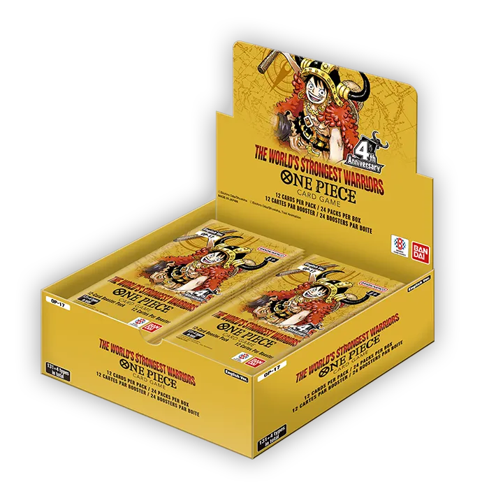 One Piece Card Game: The World's Strongest Warriors Booster Box OP-17