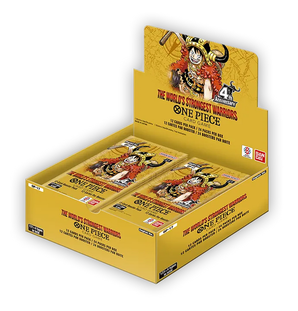 One Piece Card Game: The World's Strongest Warriors Booster Box OP-17