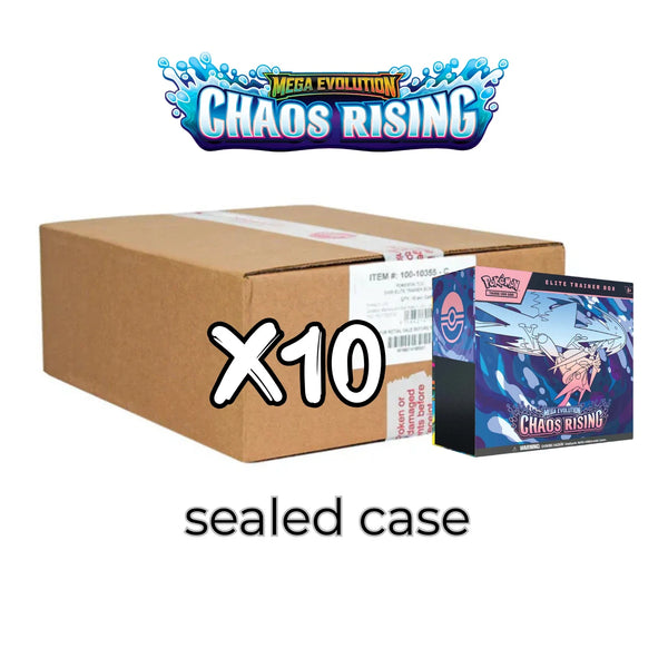Pokémon TCG: Chaos Rising ETB Sealed Case