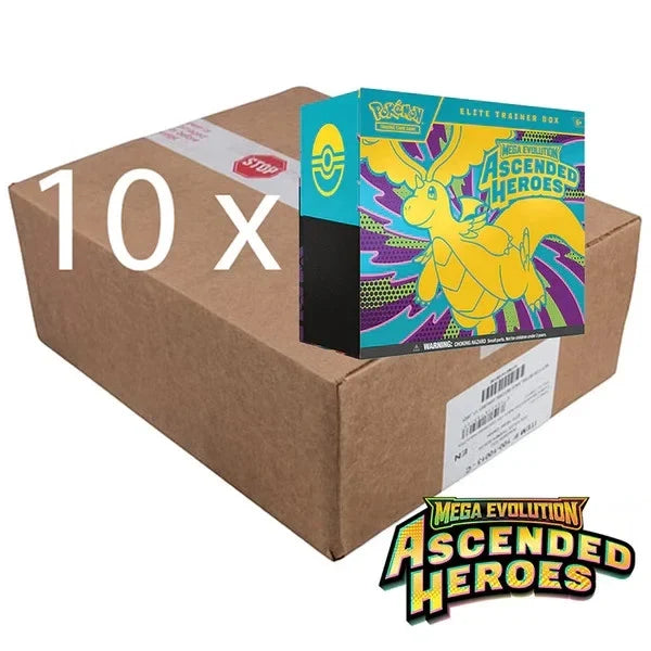 Pokémon TCG: Ascended Heroes ETB Sealed Case